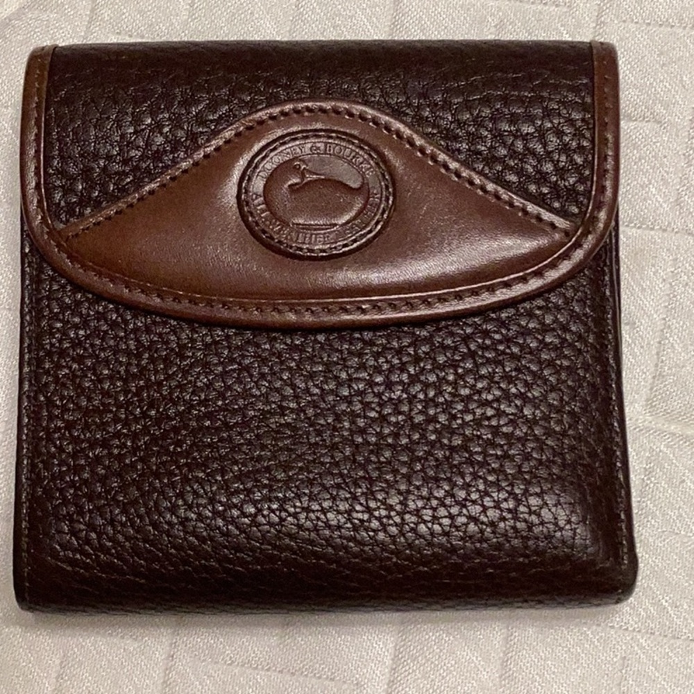 Rare Brown Vintage Leather Wallet